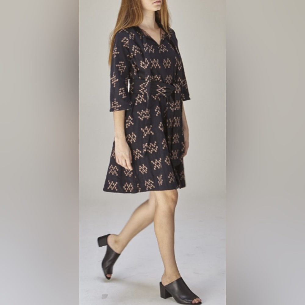 Ace & Jig Beatrice dress in sampler